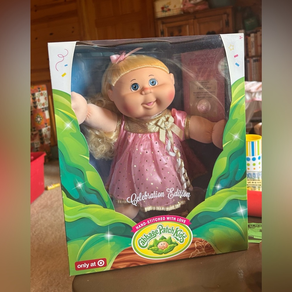 2019 target exclusive cabbage patch kid celebration edition blonde